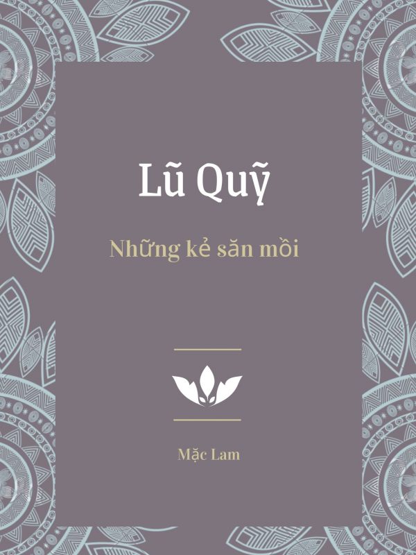 Grey Teal Mandala Buddhist Life Book Cover